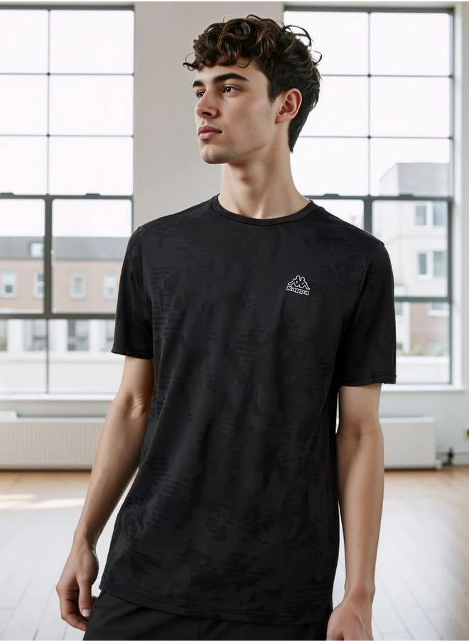 Kappa Kappa Logo Print Performance T-shirt