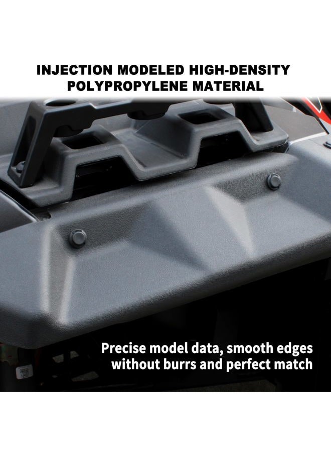 KATIMOTO Front & Rear Extended Fender Flares for Polaris Sportsman XP 1000 850, ATV Heavy-Duty Mud Flaps Splash Guards Kit for Polaris Sportsman XP 1000 850 2017-2023 Accessories, OEM# 2882455, 4PCS - Image 4
