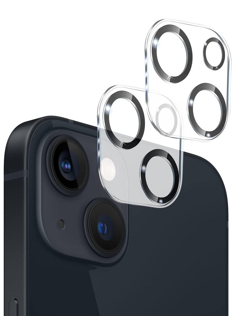 GadgetBite Tempered Glass Camera Lens Protector For Iphone 13 6.1"& iPhone 13 Mini 5.4",Ultra Clear 9H Hardness Glass Camera Lens Protector Compatible with (iPhone 13/13 Mini) - Image 1