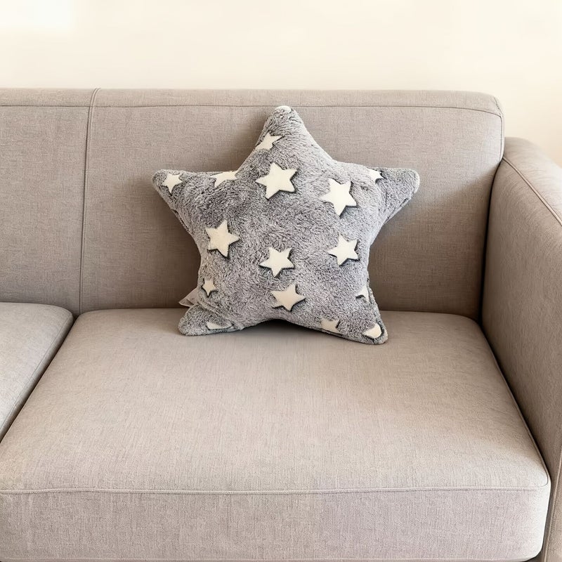 Glow In The Dark Star Moon Pillow Ultra Soft Comfortable 17 32 Inch - Image 5