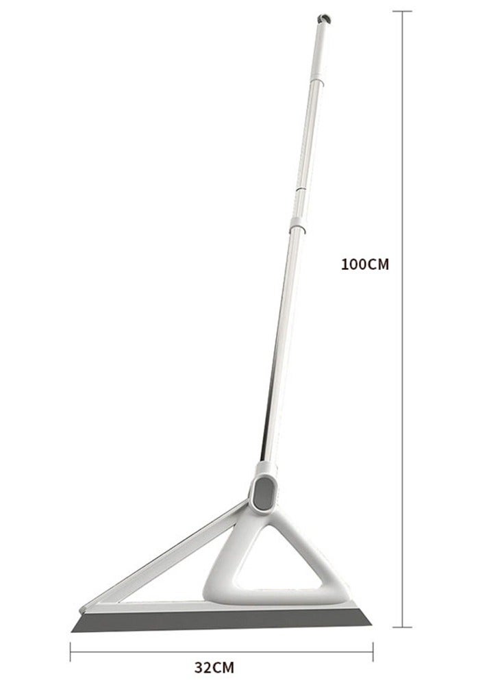 MIXDE Floor Wiper Squeegee Broom for Floor Floor Squeegee Scrubber Long Handle Squeegee for Floor Household Broom Floor Wiper for Shower Bathroom Window Floor Glass Tile Water Foam Cleaning - Image 4