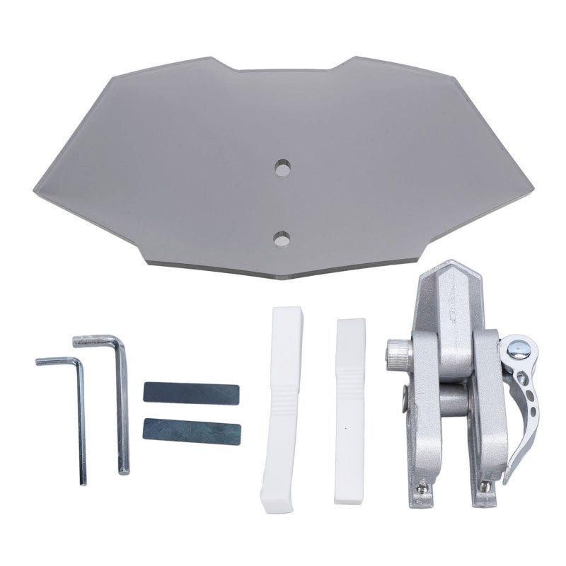 Motorcycle Windshield Extension Heightened Design Increased Blocking Area - Adjustable Clip On Windscreen Acrylic Material for Motorcycles with a Windshield - Image 1