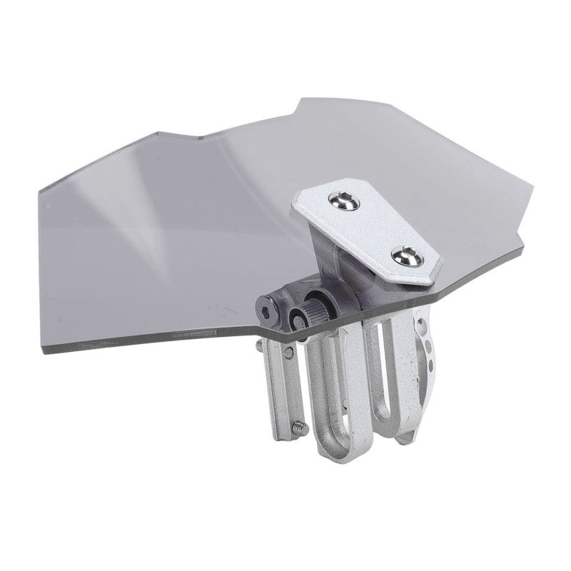 Motorcycle Windshield Extension Heightened Design Increased Blocking Area - Adjustable Clip On Windscreen Acrylic Material for Motorcycles with a Windshield - Image 5