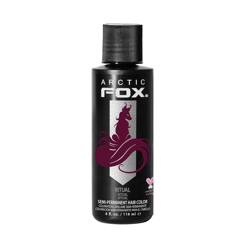 ARCTIC FOX Vegan and CrueltyFree SemiPermanent Hair Color Dye 4 Fl Oz RITUAL