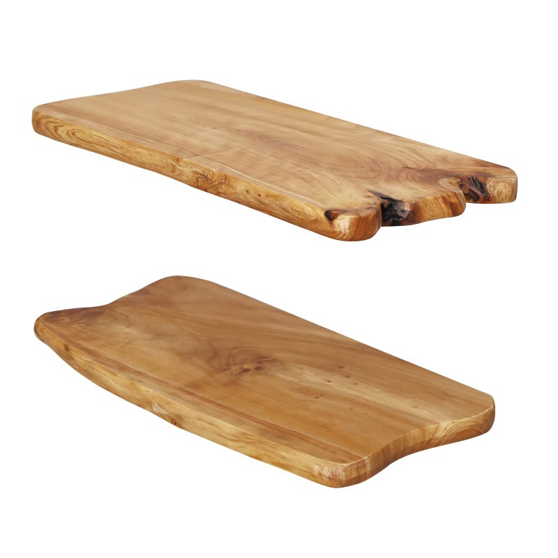 WELLAND 16â€ Cedar Natural Edge Floating Shelf Set of 2 - Image 3