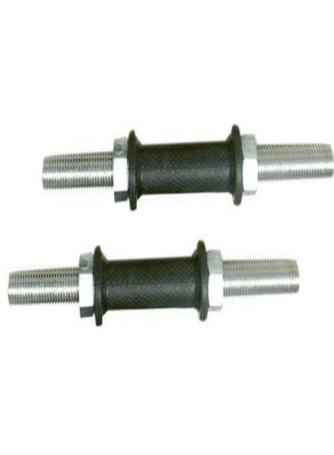 Ankaro Dumbbell Rod with Nuts, 14-inch Set of 2