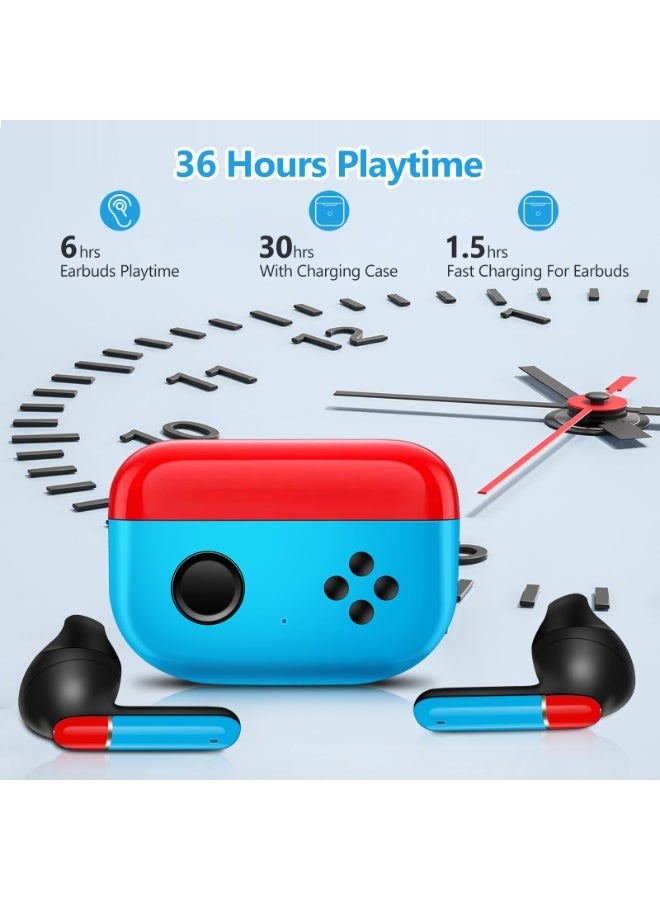 جايم **علبة سماعات لاسلكية للأطفال والكبار (قطعة واحدة)** - **بلوتوث 5.3 مع تحكم باللمس** - **مزودة بعلبة شحن** - **مناسبة للهدايا** - Image 3