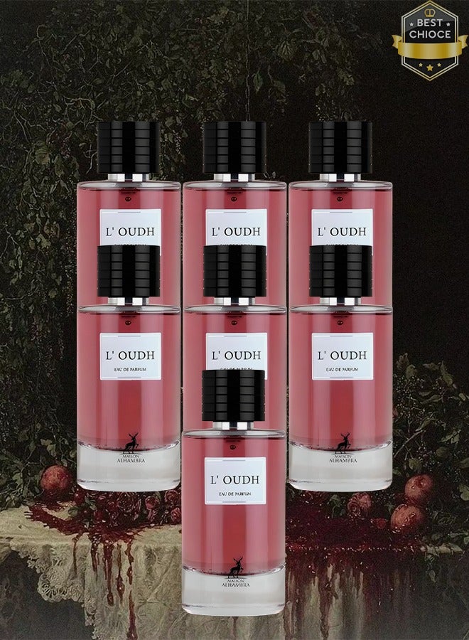 MAISON ALHAMBRA 7 Pieces L Oudh Perfume 100ml EDP - Image 1