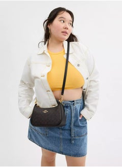 coachoutlet Coach Teri Shoulder Bag In Signature Canvas  - Image 5