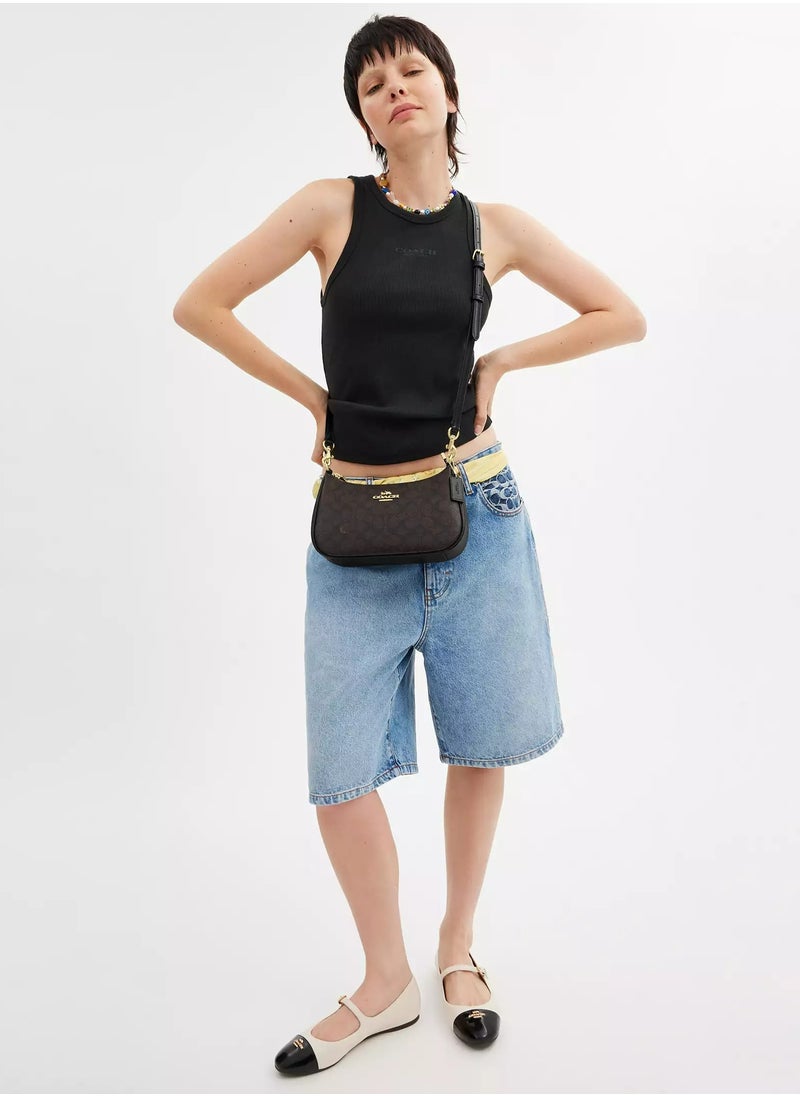coachoutlet - Coach Teri Shoulder Bag In Signature Canvas - Image 1