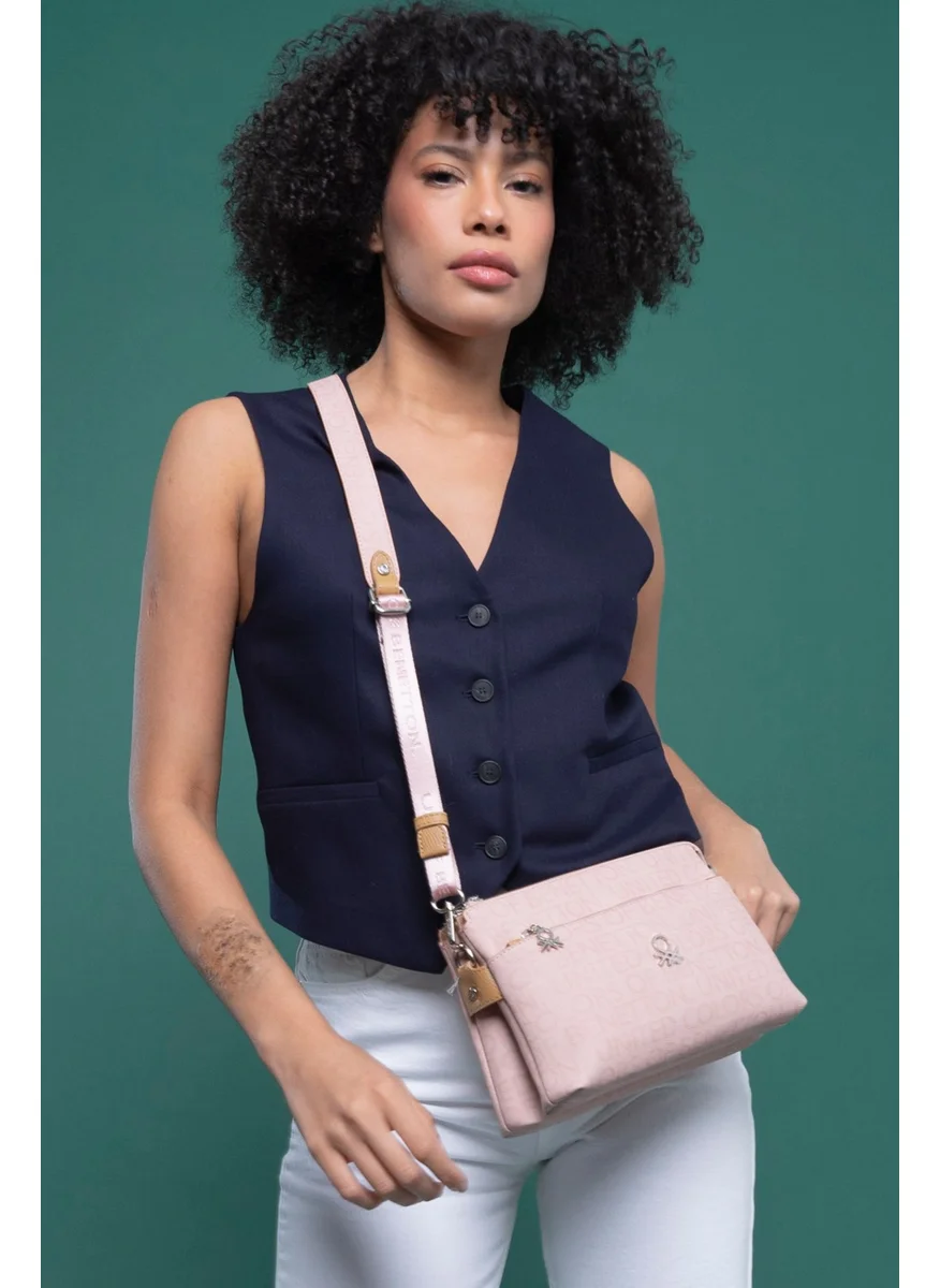 يونايتد كولورز أوف بينتيون Benetton Women's Crossbody Bag Powder-Camel BNT1295