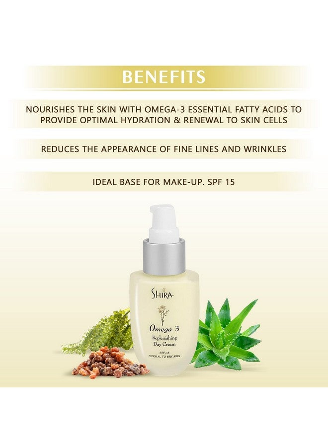 SHIRA Omega 3 Replenishing Day Cream(2 Ounce) - Image 3
