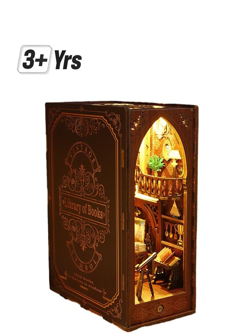 DIY assembly cabin collections Pavilion Creative stereo model New Year birthday gift light decompression toys  - Image 1