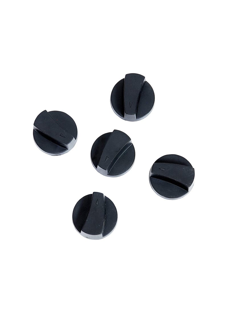 RJ kitchenware Store RJ kitchenware store gas stove 3 button and 2 gas clamp for gas pipe regulator push button for gas regulator gas pipe clamp gas stove button pack of 5  - Image 3