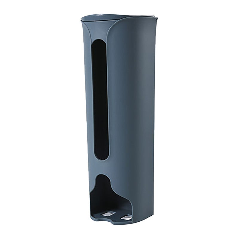 Garbage Bag Storage Dispenser: Wall Mounted Punch-Free Design - Space Saving Trash Bag Organizer for Kitchen Household Organization - Image 1