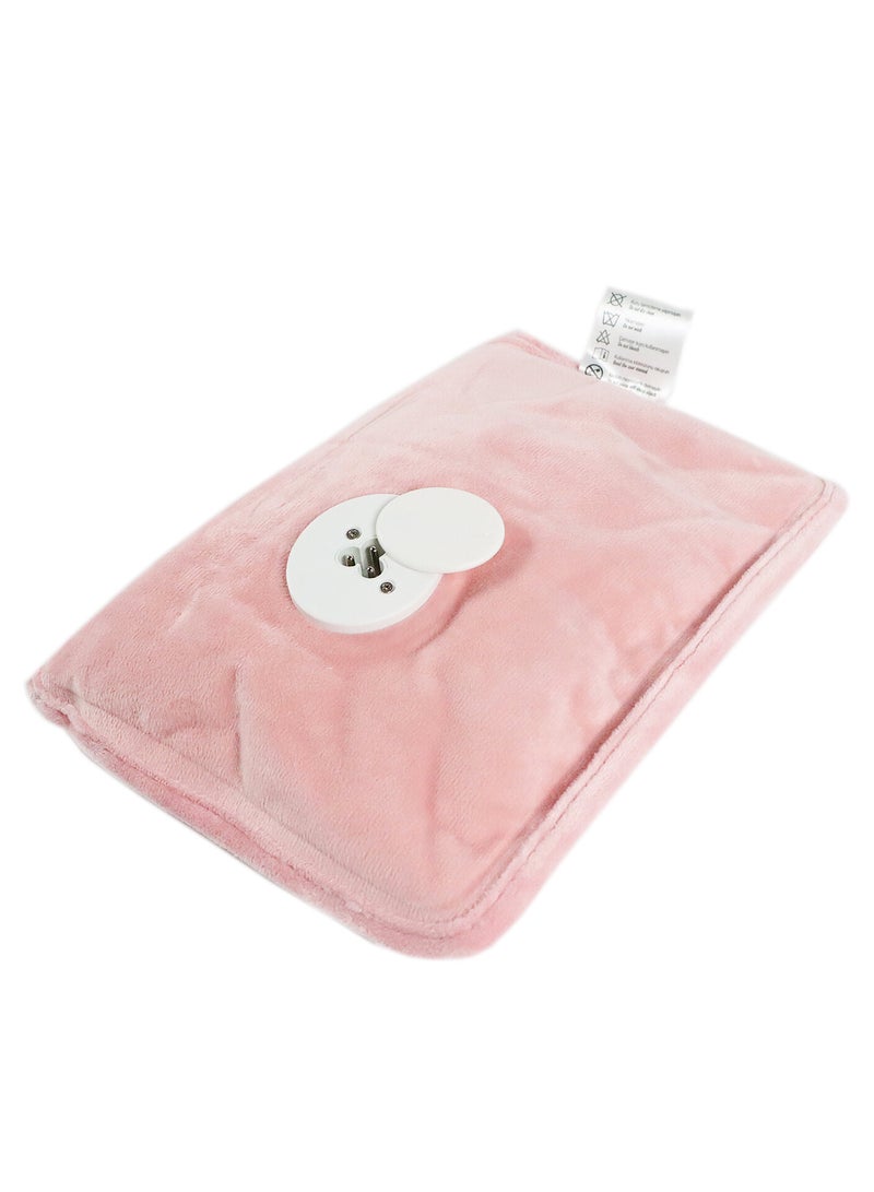 Biggdesign Love Cat Electric Hot Water Bottle with Soft Cover Rechargable Hot Water Bag for Pain Relief - Image 2