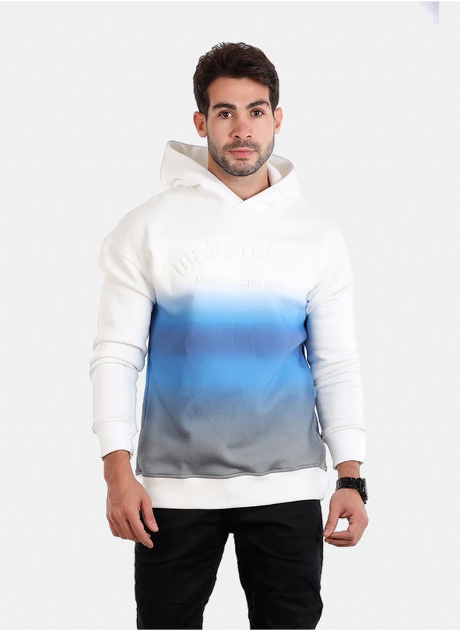 WHITE RABBIT - Midnight Gradient Hoodie - Image 1