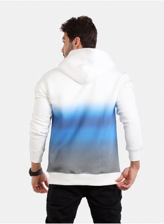 WHITE RABBIT - Midnight Gradient Hoodie - Image 1
