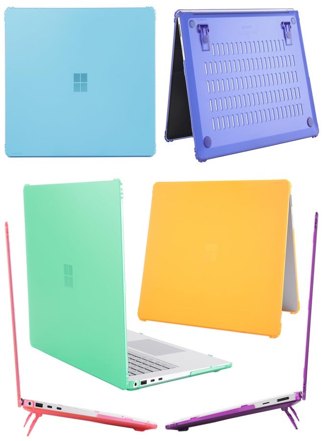 mCover Case ONLY Compatible for 2024+ 15" Microsoft Surface Laptop 7 (Model# 2037) Windows PC with ARM CPU and AI-Powered Copilot+ (NOT Fitting Other Surface Models) - Clear - Image 4