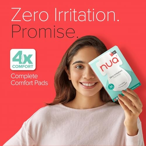 Nua Ultra-Safe Sanitary Pads For Women | 12 Ultra Thin Pads | Light-L | Safe on Skin | Toxic-Free & Rash-Free | Unscented | Leakproof | With 12 Secure Shield Covers| Made Safe - Image 4