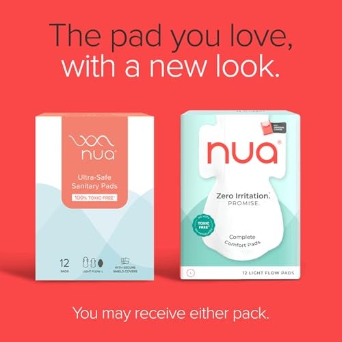 Nua Ultra-Safe Sanitary Pads For Women | 12 Ultra Thin Pads | Light-L | Safe on Skin | Toxic-Free & Rash-Free | Unscented | Leakproof | With 12 Secure Shield Covers| Made Safe - Image 3