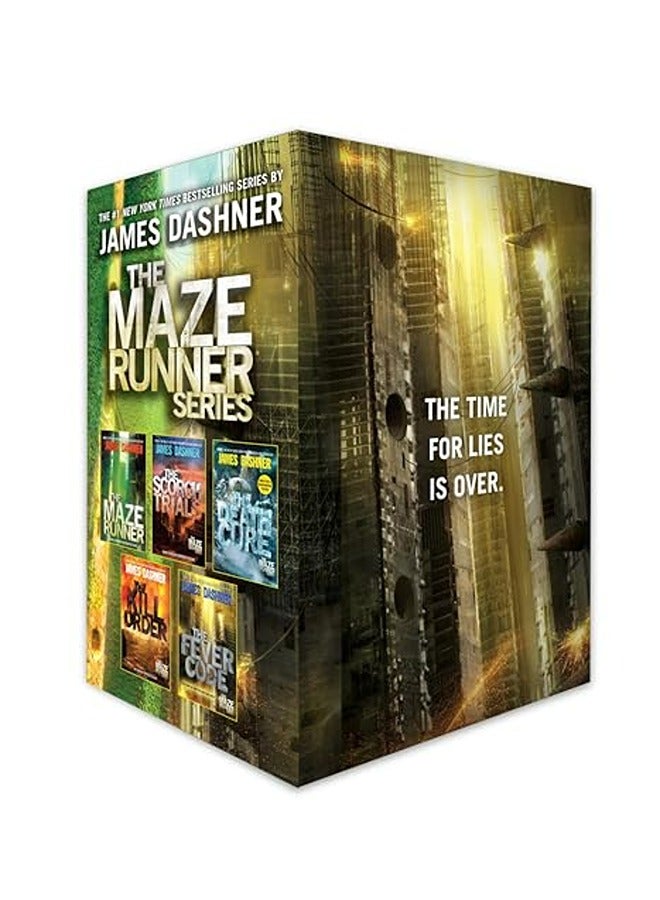 The Maze Runner Series Complete Collection Boxed Set 5Book By Dashner James Paperback 