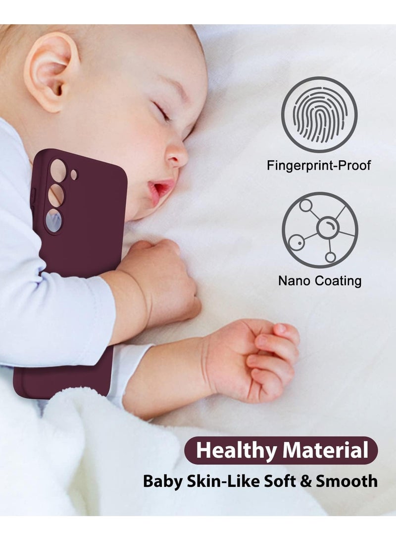 BORTONY Samsung Galaxy A15 Case Cover Flexible Soft Silicone Slim Fit Case for Galaxy A15 Anti Scratch with Inside Microfiber Lining Shockproof Protective Phone Case for Galaxy A15 4G/5G 6.5 inch - Image 4