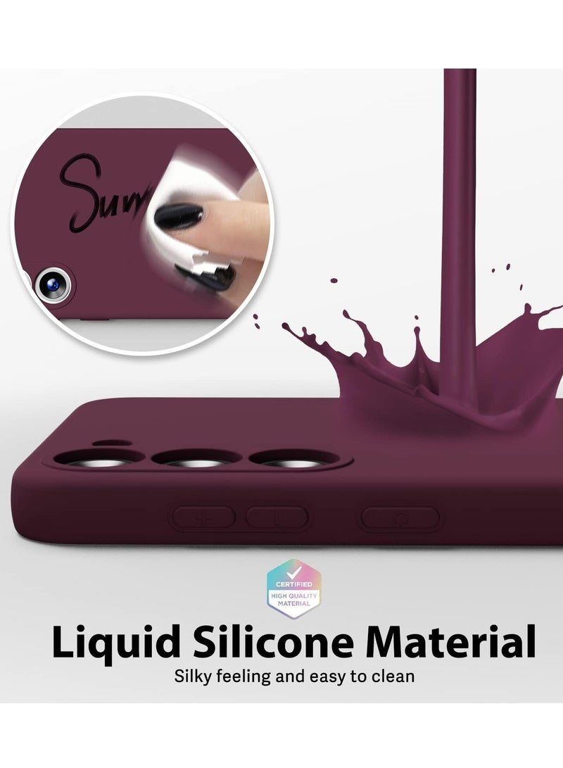 BORTONY Samsung Galaxy A15 Case Cover Flexible Soft Silicone Slim Fit Case for Galaxy A15 Anti Scratch with Inside Microfiber Lining Shockproof Protective Phone Case for Galaxy A15 4G/5G 6.5 inch - Image 5