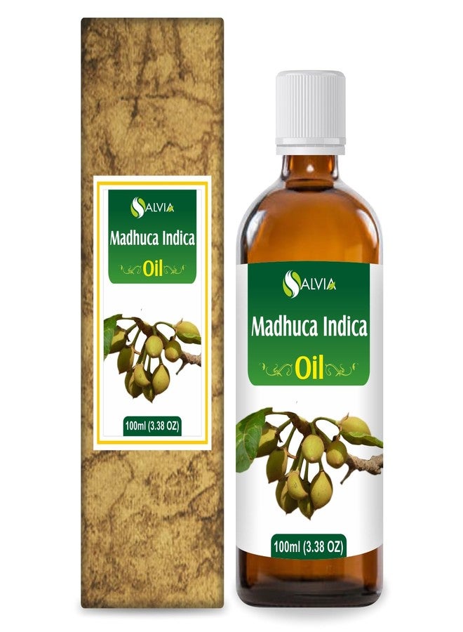 Salvia Madhuca Indica Oil (Mahua) 100% Natural & Pure Undiluted Uncut Cold Pressed Carrier Oil Perfect for Aromatherapy Therapeutic Grade - 100 ML - Image 1