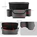 OtpOutopa Car Organizer Leather Large Capacity Car Purse Holder Between Seats Seat Back Net Bag Doublesided Tissue Storage Handbag Holder Car Divider Black - Image 2