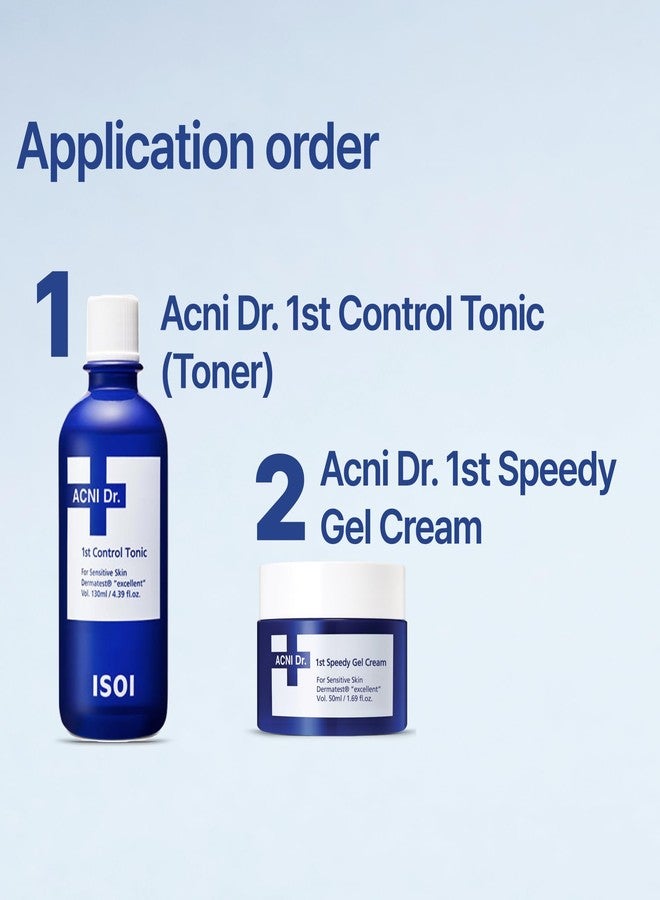 ISOI ACNI Dr. 1st Control Toner, Plant-Based Soothing Formula for Oily & Sensitive Skin, Total Sebum Care & Refreshing Hydration with Cooling Effect, Korean Skin Care (4.39 fl.oz/130ml) - Image 5