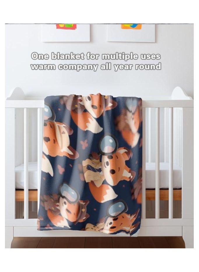 general Flannel thin blanket (warm and comfortable, suitable for sleep, gaming, dust removal and sandproof) 150cm*200cm - 684 - Image 4