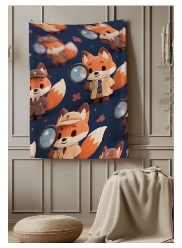 general Flannel thin blanket (warm and comfortable, suitable for sleep, gaming, dust removal and sandproof) 150cm*200cm - 684 - Image 3