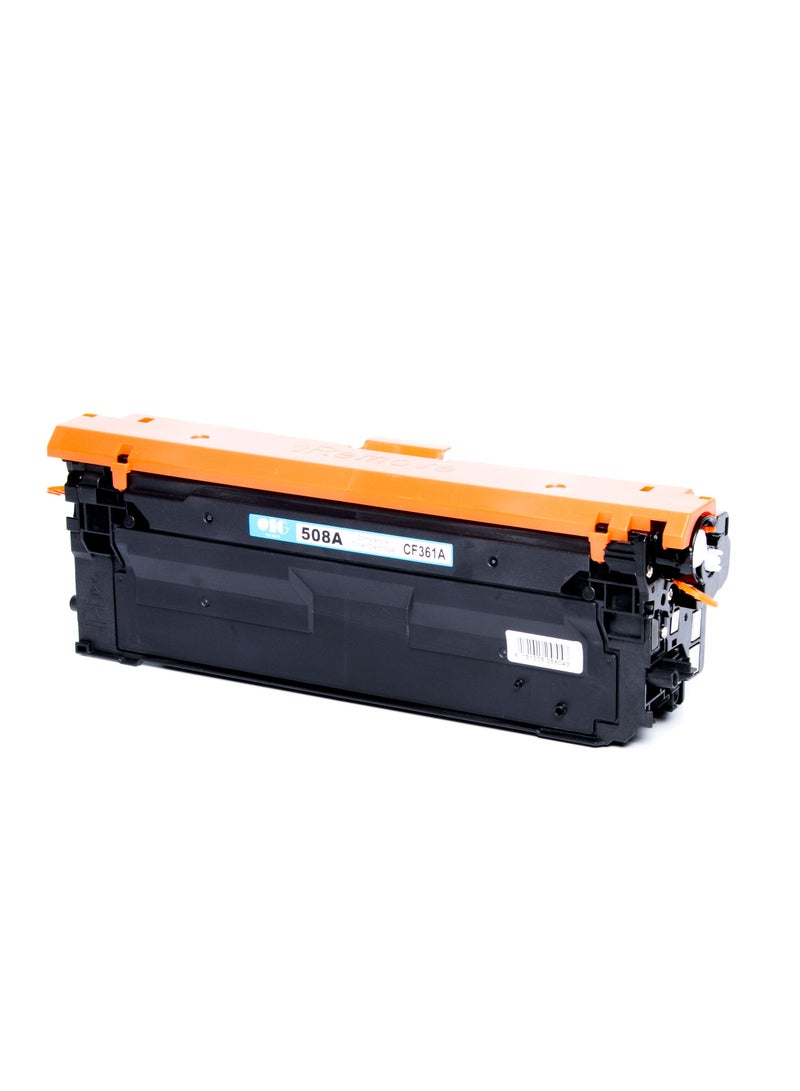IG Compatible CF361A / 508A Cyan Toner Cartridge – For HP Color LaserJet Enterprise M552, M553, M577 – Up to 6,000 Pages - Image 2