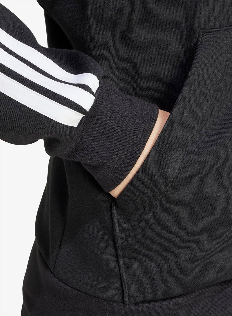 اديداس كنزة Essentials 3-Stripes Full-Zip Fleece - Image 3
