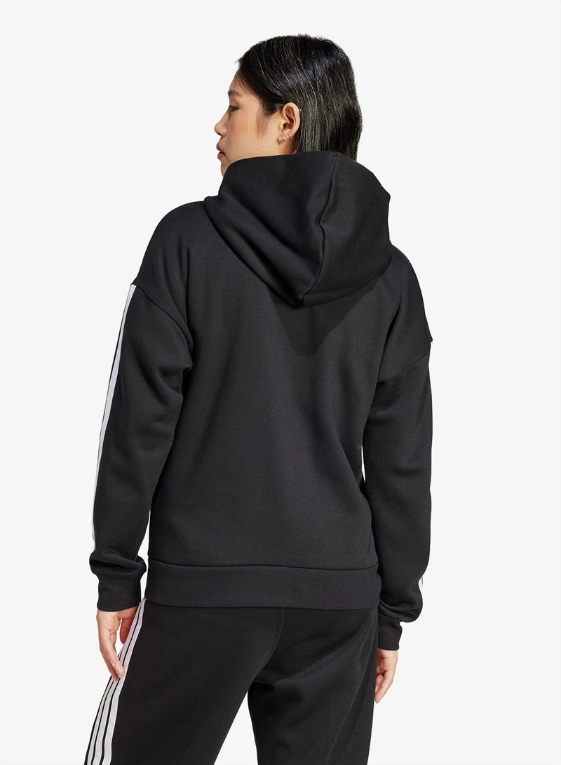 اديداس كنزة Essentials 3-Stripes Full-Zip Fleece - Image 2