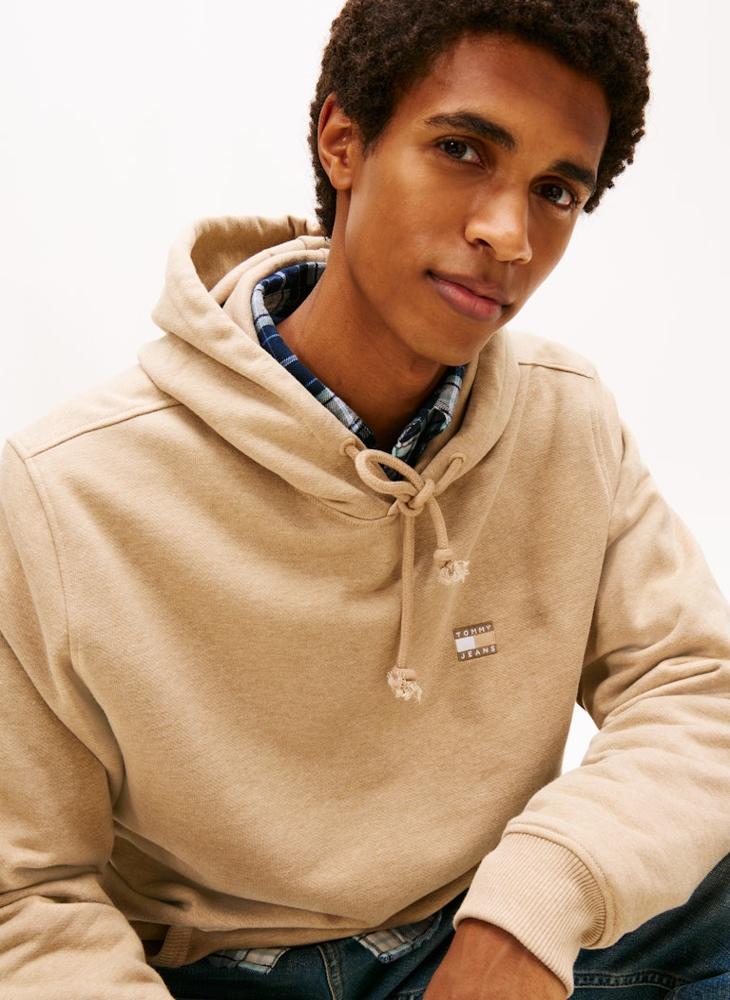 TOMMY JEANS Tonal Tommy Badge Terry Hoody - Image 3