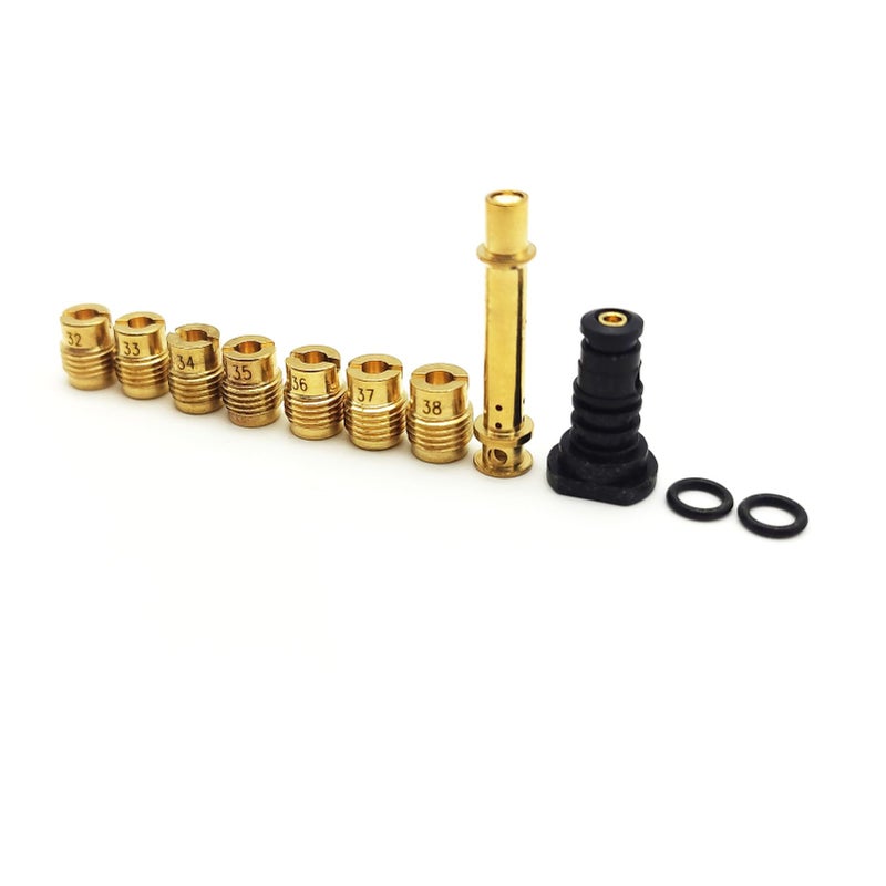 AtticZone Carburetor Main Jets Kit Compatible with Predator 212cc 196cc 5.5hp 6.5hp Honda GX140 GX160 GX200 Coleman Baja Warrior TrailMaster Massimo Hammerhead Go Kart Engine Mini Bike Non-Hemi - Image 1