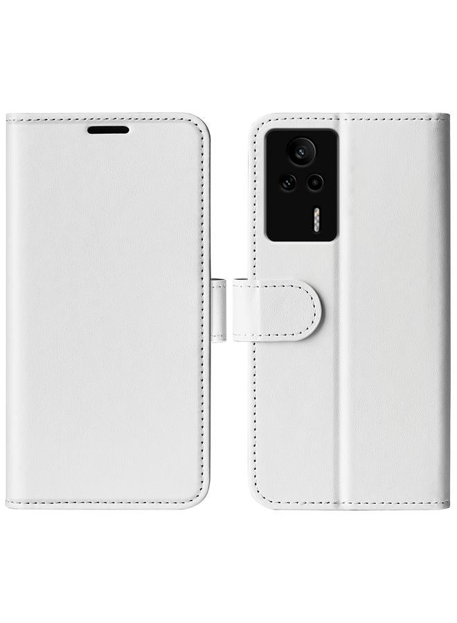 The Bros Case For Xiaomi Redmi K60E R64 Texture Horizontal Flip Leather Phone Case