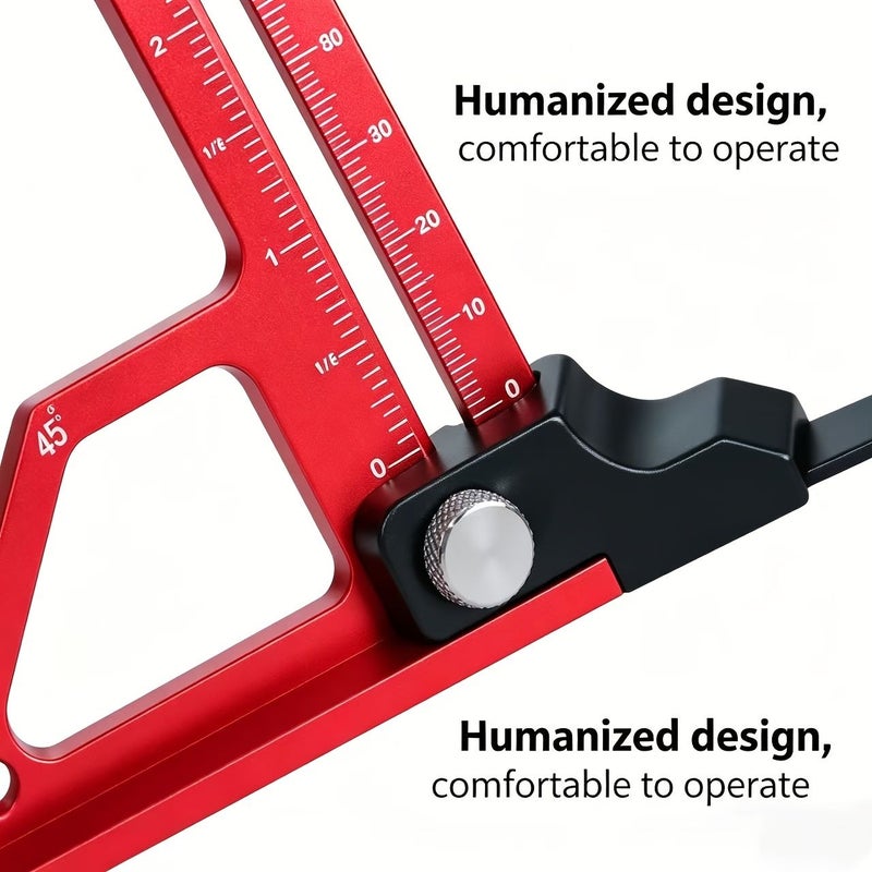 Dual Scale Woodworking Depth Gauge Height Measuring Ruler Metric Imperial No Battery Needed - Image 5
