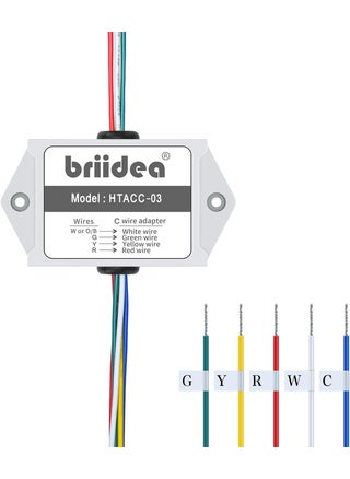 Briidea Cwire Power Adapter Use for 24V Honeywell Home Thermostats White - pzsku/Z678EC9D2D210B4932B0BZ/45/1747233806/4f67d5e2-93d7-4a03-82fc-c040931ba19f