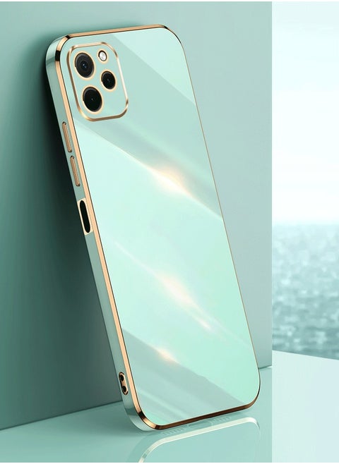 HUAWEI Nova Y61 4G Mobile Phone Case Cover, Luxury Plating Soft Back Cover, Raised Full Camera Protection