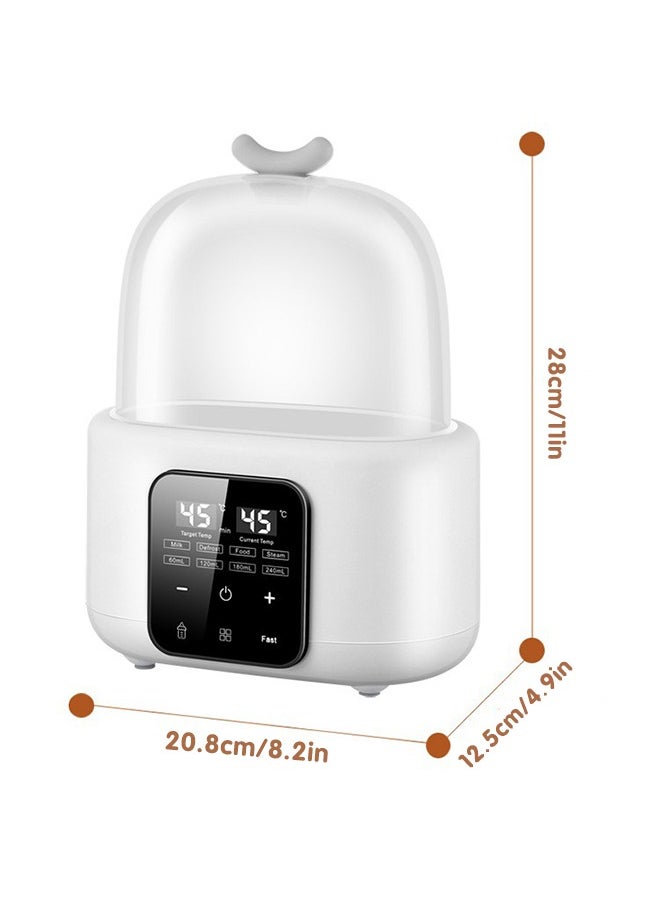Baby Double Bottle Warmer, 6-in-1 Multifunction Breast Milk Warmer, Fast Baby Food Heater and Defrost Warmer, LCD Display Accurate Temperature Adjustment, 48H Keep Warm - pzsku/Z678EE355C41781AB6A2DZ/45/_/1729325668/1a1faaa2-f558-4fe1-a3c2-c584a75ad358