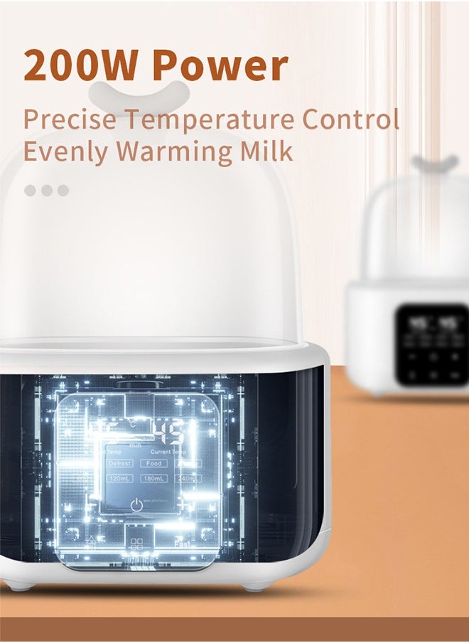 Baby Double Bottle Warmer, 6-in-1 Multifunction Breast Milk Warmer, Fast Baby Food Heater and Defrost Warmer, LCD Display Accurate Temperature Adjustment, 48H Keep Warm - pzsku/Z678EE355C41781AB6A2DZ/45/_/1729325689/104246ac-4a17-48cb-a6e3-fdc739efeeef