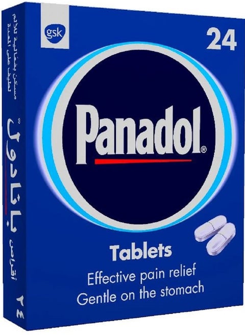 Panadol 500 mg 24 tablet