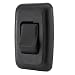American Technology Components Single SPST OnOff Switch with Bezel 12Volt for RV Trailer Camper Black - Image 2