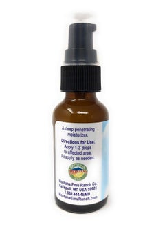 Montana Emu Ranch 100% Pure Montana Emu Oil Montana Emu Ranch Co 1 Oz Liquid  - Image 3