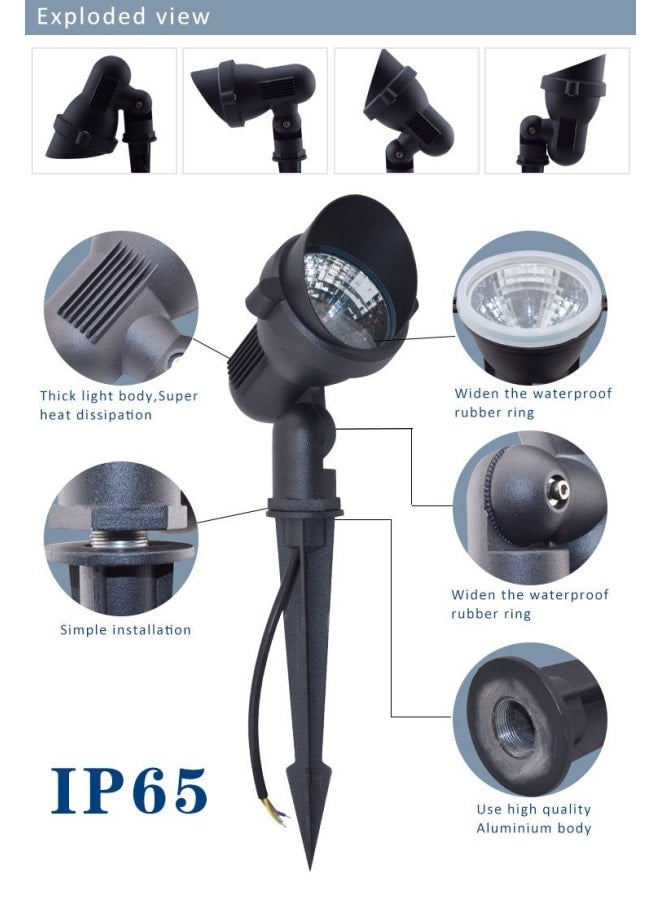 حربة اضاءة طيارة فارغة بكاب - Image 2