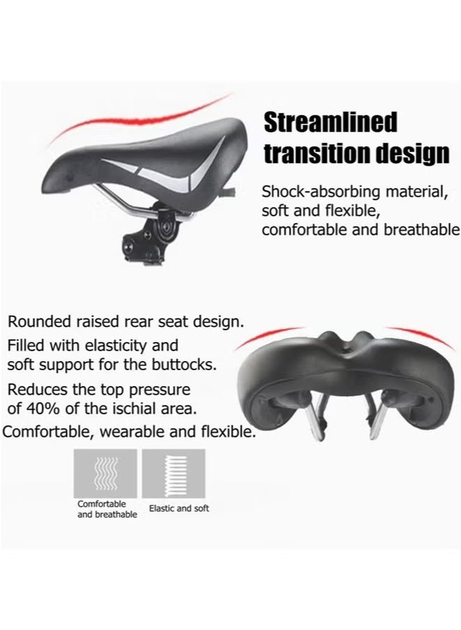 Cuken Electric Skates dle Foldable Adjustable Height Shock-Absorbing Folding Seat Chair Replacement for for Most Scooters, Electric Skateboard Saddle, Electric Skateboard Seat Attachment For Xiaomi M365 - Image 3