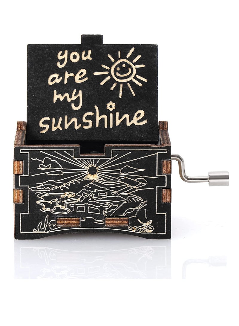 You Are My Sunshine Music Box Love Gift for Him Her Quotes Gifts Mum Daughter to Wife Husband Father or Grandparent Present  - Image 5